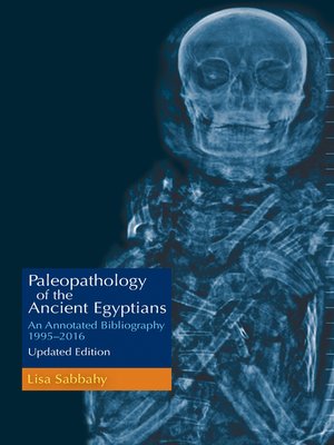 cover image of Paleopathology of the Ancient Egyptians